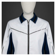 Avengers: Doomsday (2026) Mister Fantastic White Blue Jacket Outfits Cosplay Costume