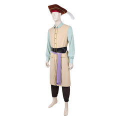 Backrooms (2026) Captaion Clark Yellow Pirate Set Outfits Cosplay Costume