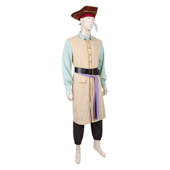 Backrooms (2026) Captaion Clark Yellow Pirate Set Outfits Cosplay Costume