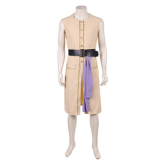 Backrooms (2026) Captaion Clark Yellow Vest Belt Pirate Outfits Cosplay Costume