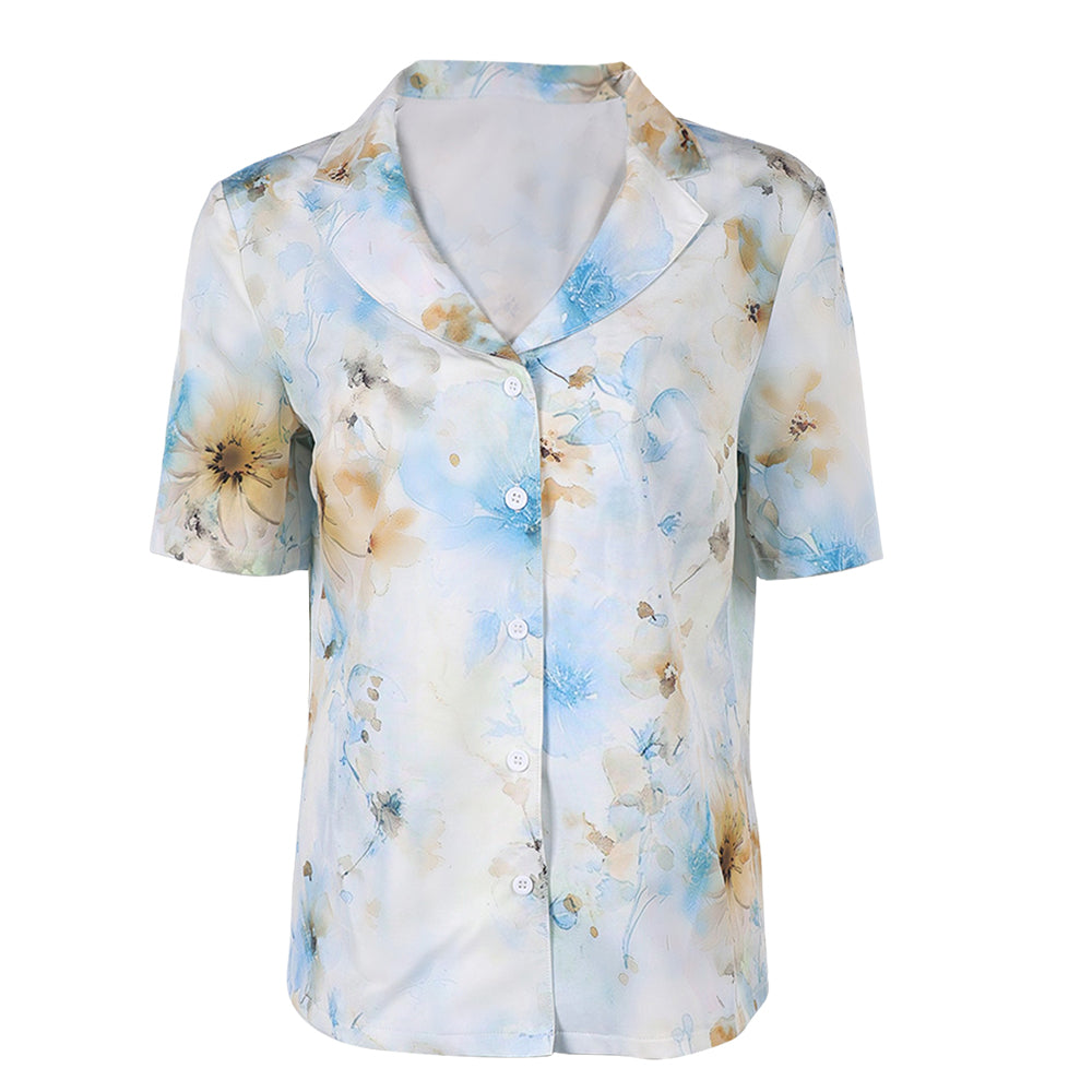 Backrooms (2026) Mary Kline Printed White Shirt Outfits Cosplay Costume 