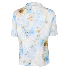 Backrooms (2026) Mary Kline Printed White Shirt Outfits Cosplay Costume 