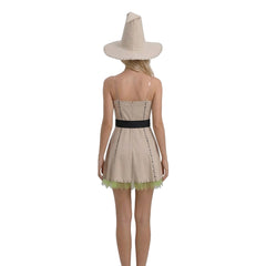 Batman ​Scarecrow Dress Hat Horror Outfits Cosplay Halloween Suit 