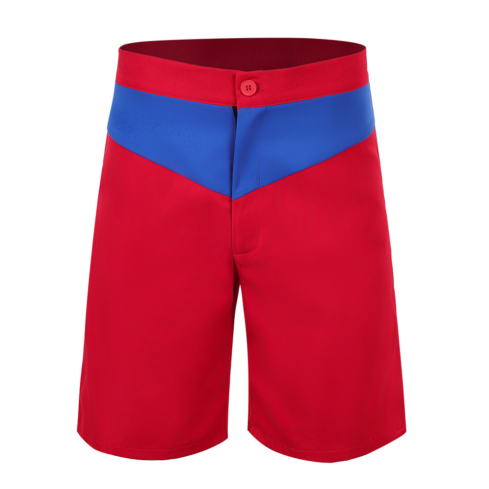 Baywatch 2017 Mitch Buchannon Red Blue Swim Trunks Pants Cosplay Costume 