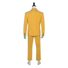 Beetlejuice Season 2 (2024) Bob Shrinker Yellow Suit Outfits Cosplay Costume Halloween Carnival Suit