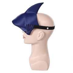 Beam Blue Shark Mask Cosplay Plastic Mask Accessories Halloween Carnival Party Props