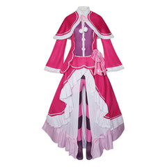 Beatrice Pink Lolita Dress Set Outfits Cosplay Costume Halloween Suit