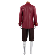 Beauty And The Beast 2017 Gaston LeGume Red Jacket Set Outfits Cosplay Costume 