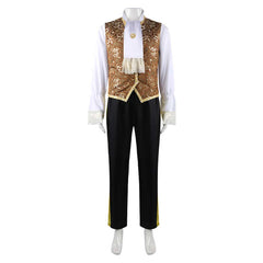 Beauty And The Beast Prince Adam Dark Blue Set Outfits Cosplay Costume