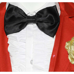 Beetlejuice Beetlejuice Red Suit Set Outfits Halloween Carnival ​Cosplay Costume 