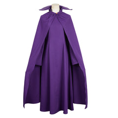 Berserk Schierke Purple Cloak Hat Outfits Cosplay Costume Halloween Carnival Suit 