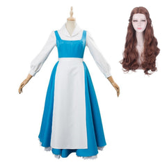 Movie Beauty and the Beast Princess Belle Cosplay Costume