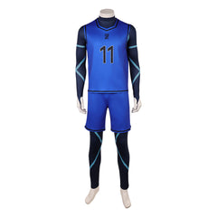 Blue Lock (2026) Yoichi Isagi Team Z No.11 Jersey Uniform Outfits Cosplay Costume