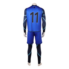 Blue Lock (2026) Yoichi Isagi Team Z No.11 Jersey Uniform Outfits Cosplay Costume