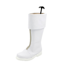 Anime Todoroki White Boots Cosplay Shoes Halloween Props