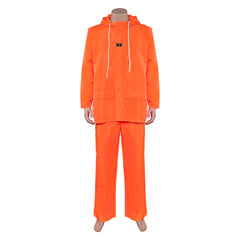 Breaking Bad Walter White Orange Hoodie Trousers Set Outfits Cosplay Costume 