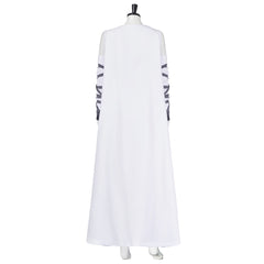 Bride Of Frankenstein Elizabeth White Dress Outfits Halloween Cosplay Costume
