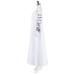 Bride Of Frankenstein Elizabeth White Dress Outfits Halloween Cosplay Costume