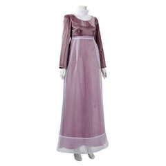 Bridgerton Season 4 (2026) Sophie Beckett Purple Maid Dress Outfits Cosplay Costume