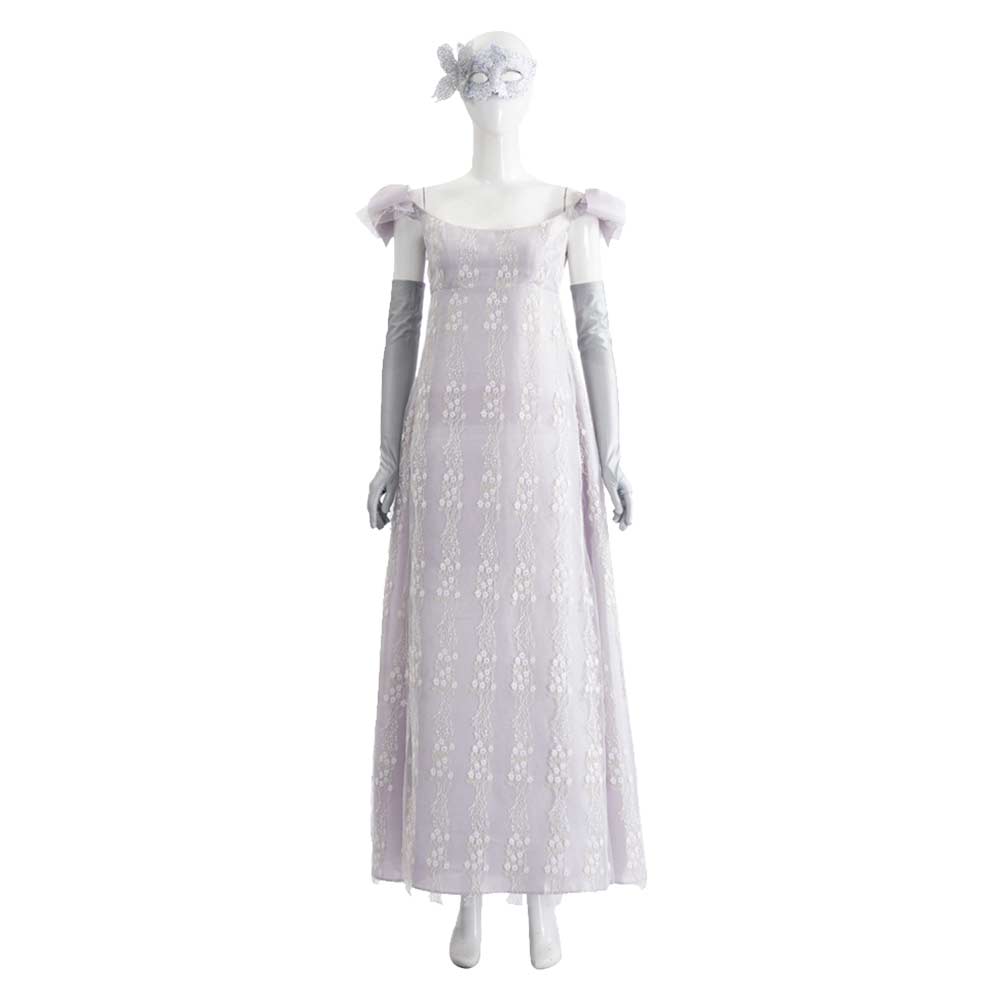 Bridgerton Season 4 (2026) Sophie Beckett White Dress Dance Set Outfits Cosplay Costume 