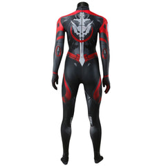 Mv Rivals (2025) Invisible Woman Blood Shield Black Red Jumpsuit Outfits Cosplay Costume