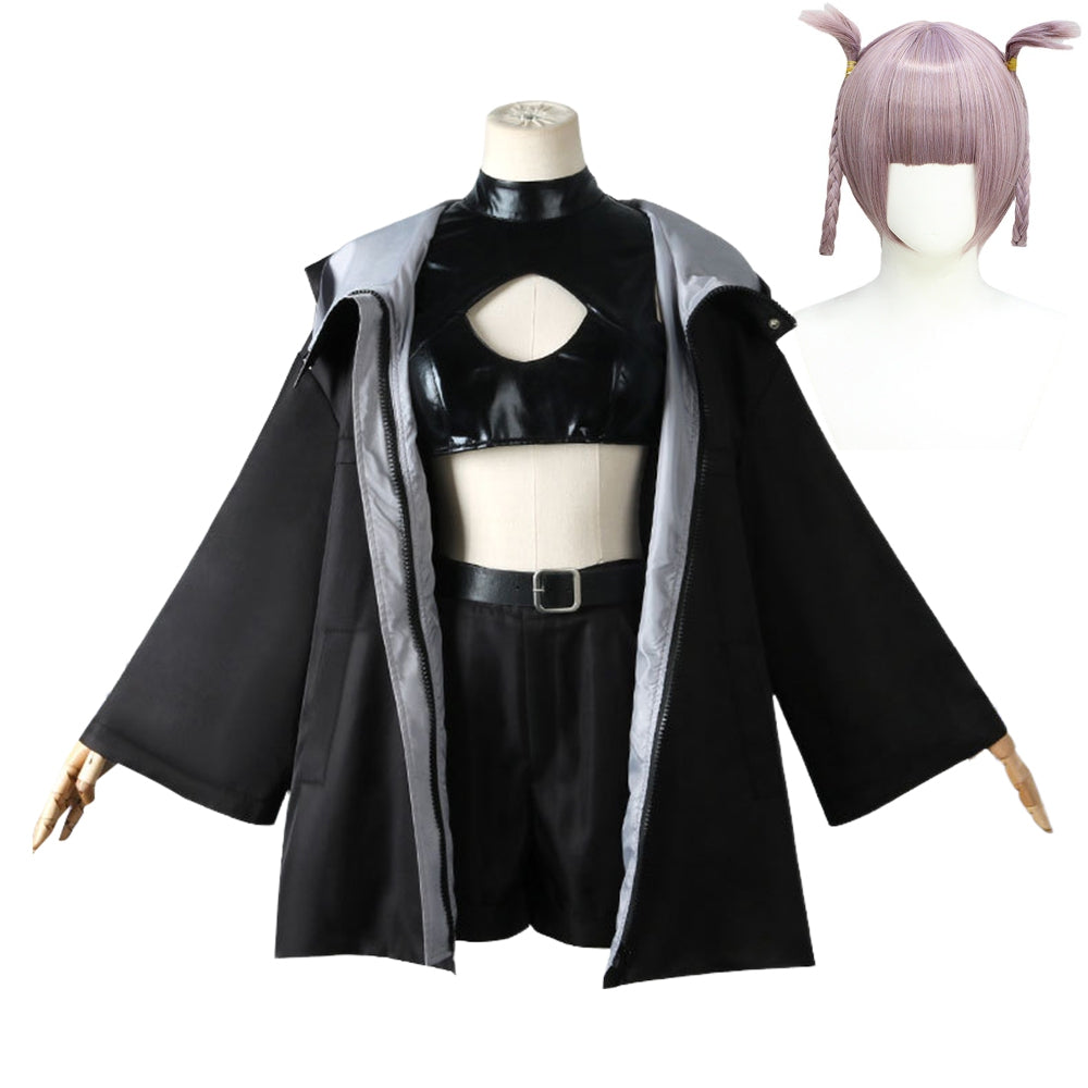 Call Of The Night 2 (2025) Nanakusa Nazuna Black Jacket Set Outfits Cosplay Costume