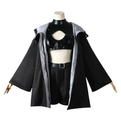 Call Of The Night 2 (2025) Nanakusa Nazuna Black Jacket Set Outfits Cosplay Costume