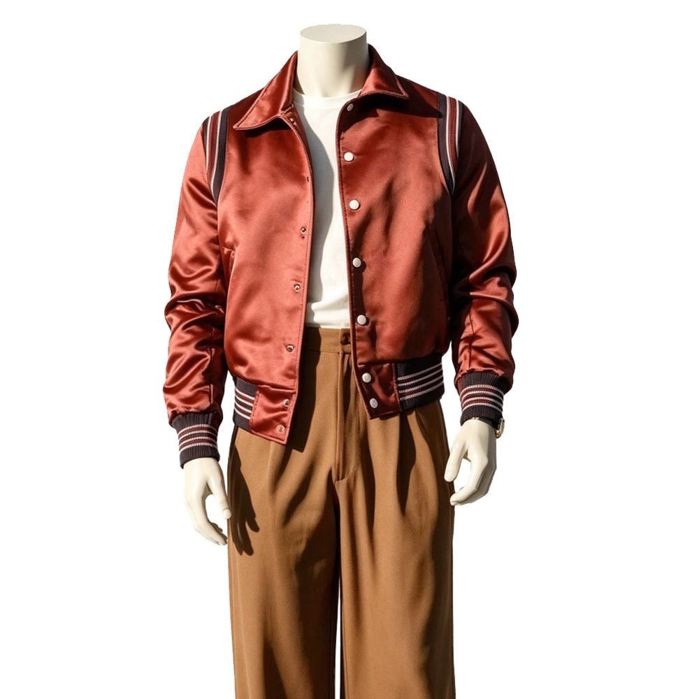 Camp Rock 3 (2026) Nate Gray Brown Jacket Pants Set Outfits Cosplay Costume 