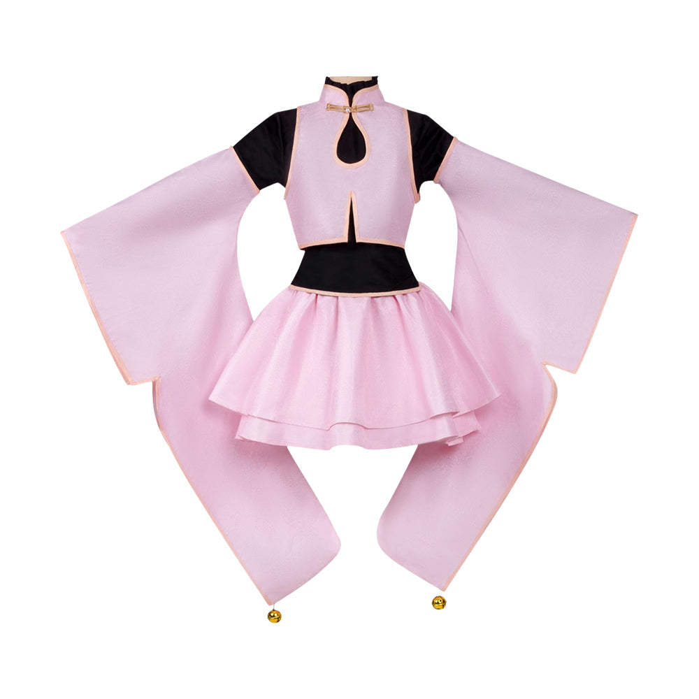 Cardcaptor Sakura Sakura Kinomoto Black Pink Skirt Set Outfits Cosplay Costume