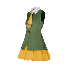 Cardcaptor Sakura: The Movie Sakura Kinomoto Green Yellow Skirt Set Outfits Cosplay Costume