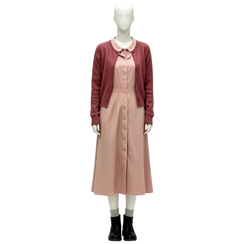 Carrie (2026) Carrie White Pink Dress Set Outfits Cosplay Costume