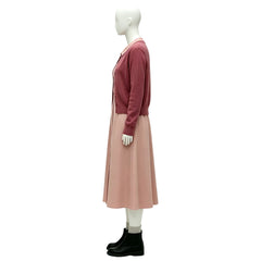 Carrie (2026) Carrie White Pink Dress Set Outfits Cosplay Costume