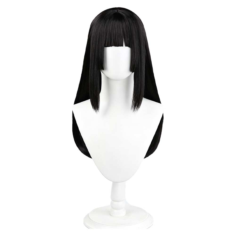Chainsmoker Cat (2026) Yomuko Jikakineko Writer Cat Black Cosplay Wig Accessories Props 