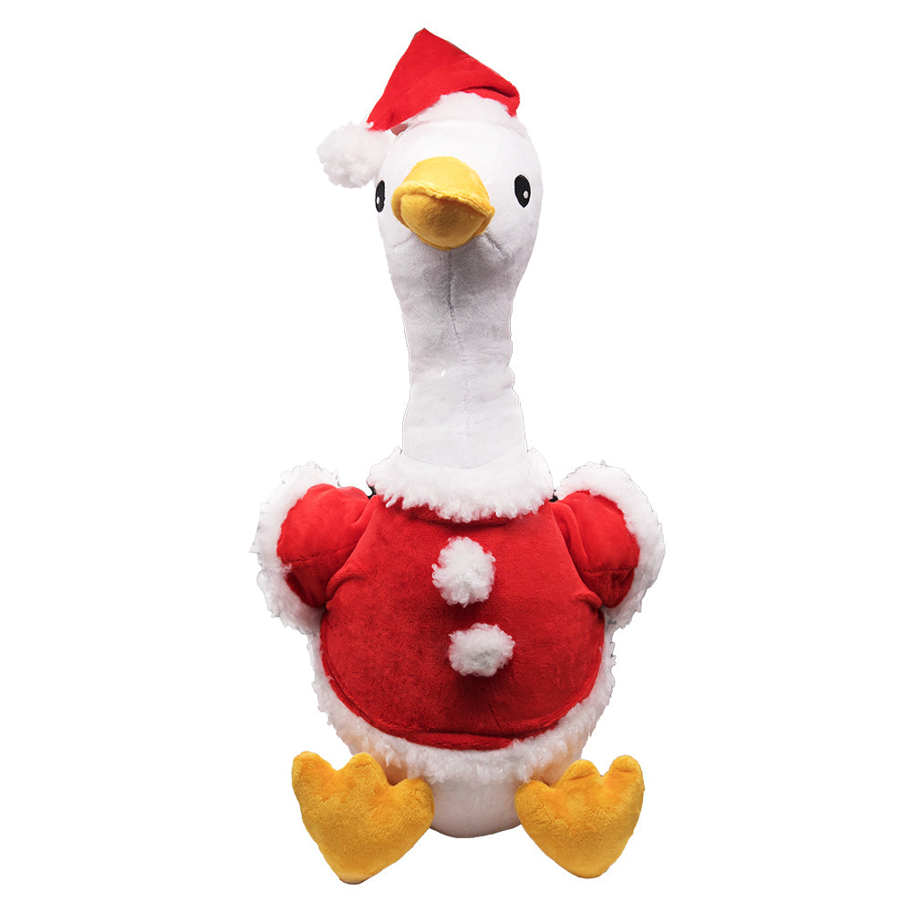 Christmas Goose Cosplay Plush Toys Cartoon Soft Stuffed Dolls Mascot Birthday Xmas Gift - Original