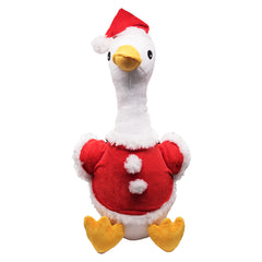 Christmas Goose Cosplay Plush Toys Cartoon Soft Stuffed Dolls Mascot Birthday Xmas Gift - Original