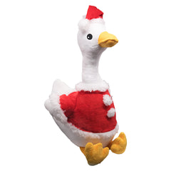 Christmas Goose Cosplay Plush Toys Cartoon Soft Stuffed Dolls Mascot Birthday Xmas Gift - Original