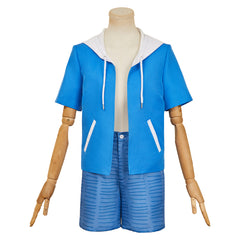 City The Animation (2025) Nagumo Midori Blue Jacket Trousers Set Outfits Cosplay Costume