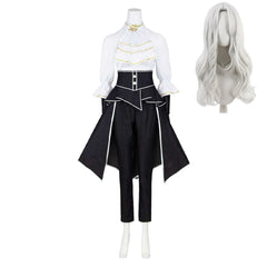 Clair Obscur: Expedition 33 (2025) Maelle Alicia White Black Set Outfits Cosplay Costume