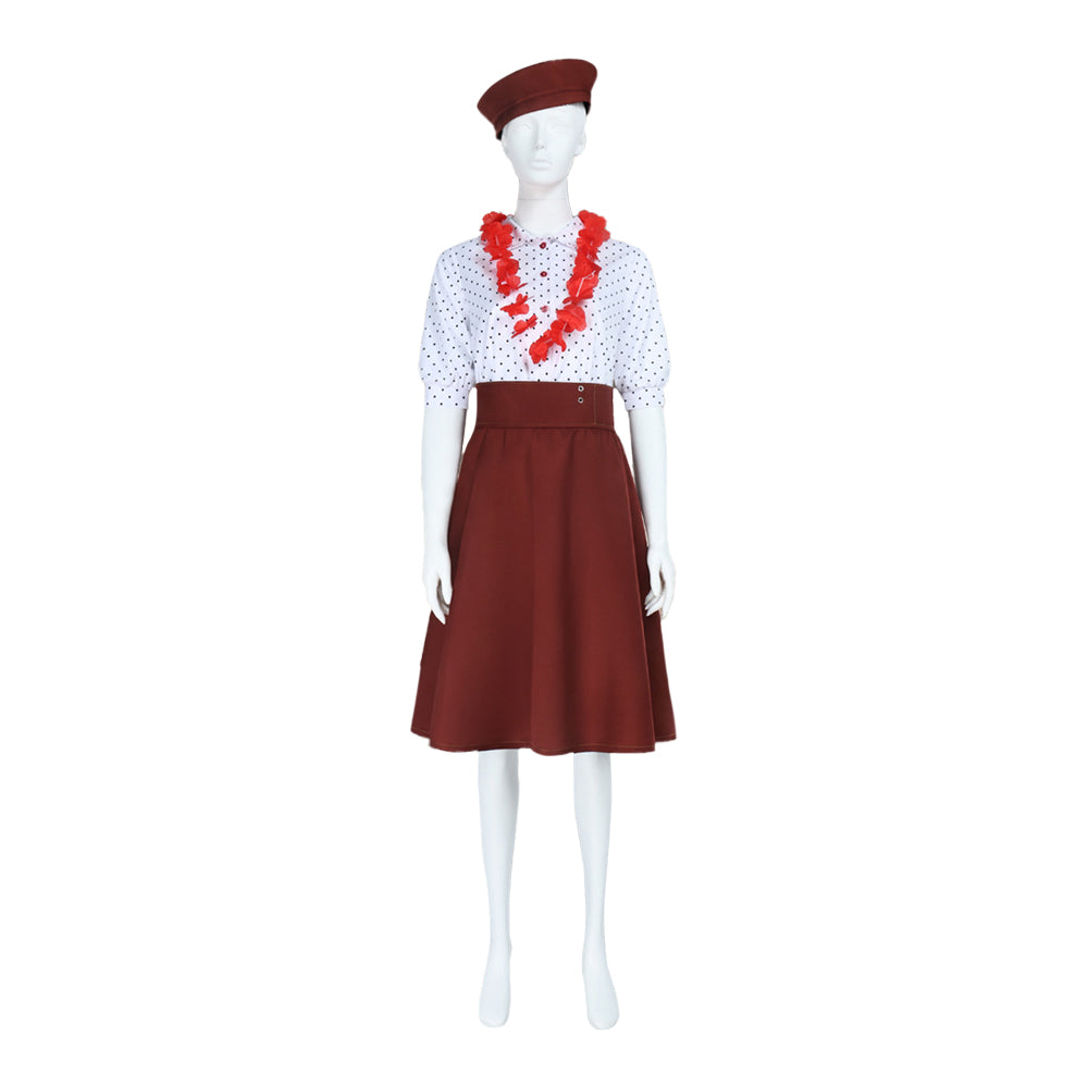 Clair Obscur: Expedition 33 (2025) Sophie Brown Skirt Set Outfits Cosplay Costume