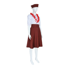 Clair Obscur: Expedition 33 (2025) Sophie Brown Skirt Set Outfits Cosplay Costume