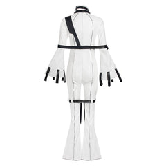 Code Geass C.C. White Straitjacket Set Outfits Cosplay Costume Halloween Suit 