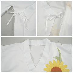 Cosmic Princess Kaguya (2026) Sakayori Iroha White Kimono Fireworks Outfits Cosplay Costume 