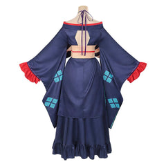 Cosmic Princess Kaguya (2026) Yachiyo Runami Blue Kimono Dress Set Outfits Cosplay Costume 