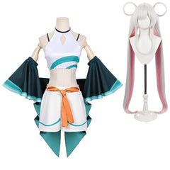 Cosmic Princess Kaguya (2026) Yachiyo Runami White Green Set Outfits Cosplay Costume