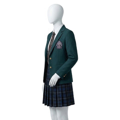Coven Academy (2026) Briar Green School Uniform Set Outfits ​Cosplay Costume 
