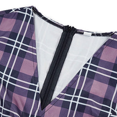 Coven Academy (2026) Briar Pink Plaid Dress School Uniform Outfits Cosplay Costume