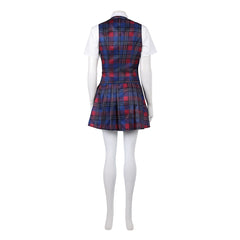 Coven Academy (2026) Briar Red Plaid School Uniform Set Outfits Cosplay Costume 