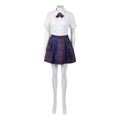 Coven Academy (2026) Briar Red Plaid School Uniform Set Outfits Cosplay Costume 