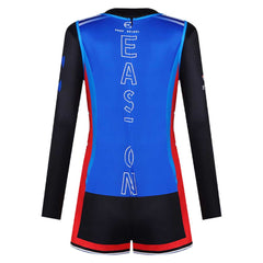 Crew Girl (2026) Teagan Tao Easton Prep Rower Blue Uniform Outfits Cosplay Costume