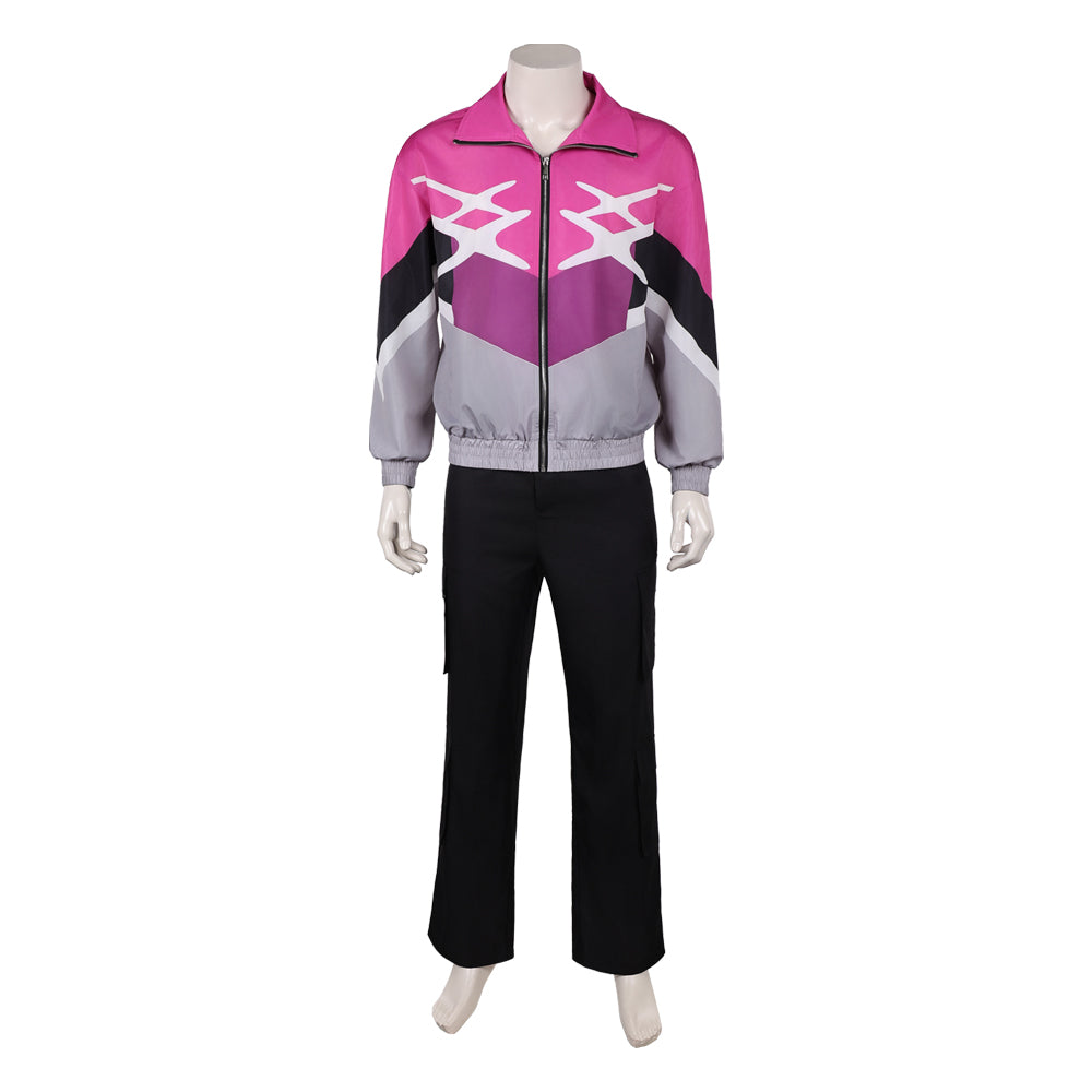 Crime 101 (2026) Ormon Pink Black Set Outfits Cosplay Costume 